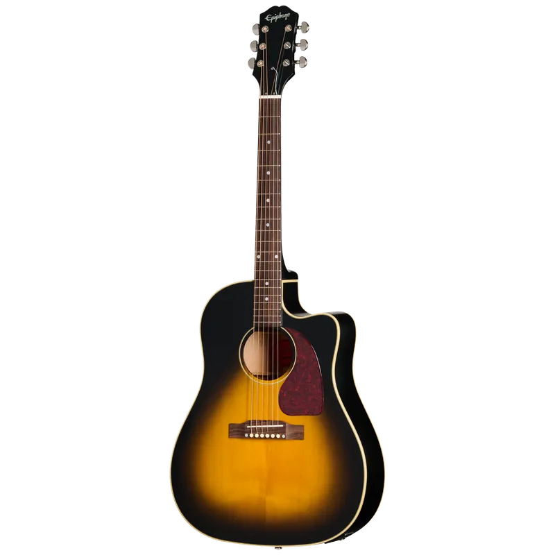 Dodaj do koszyka Epiphone J-45 Standard EC Vintage Sunburst gitara elektro-akustyczna