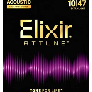 Elixir ATTUNE Phos Bronze 10-47 - struny do gitary akustycznej Hit sprzedaży