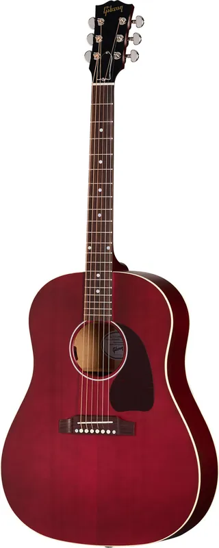 Nowy Gibson J-45 Special Satin Wine Red gitara elektro-akustyczna