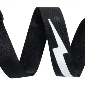 Do wyczerpania zapasów Gibson The Lightning Bolt Seatbelt (Black) Black pasek gitarowy