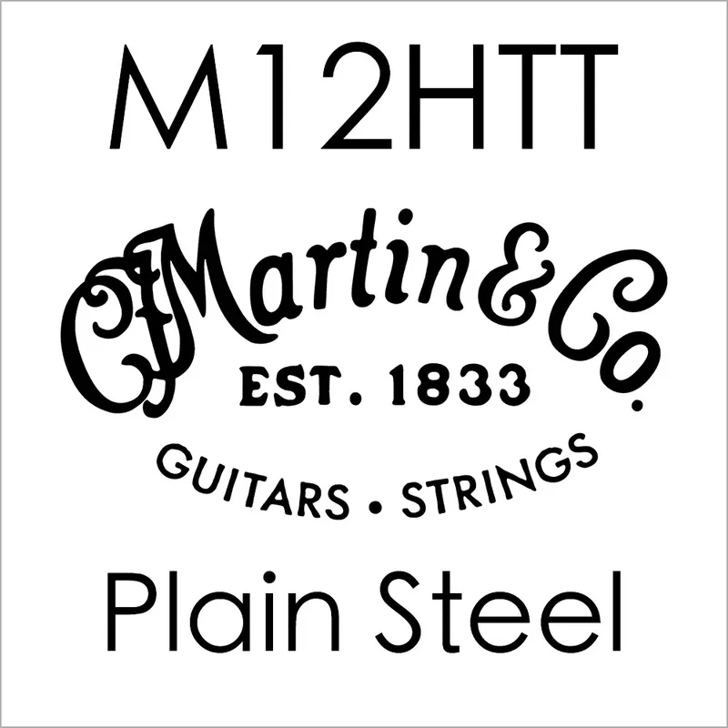 Martin M12HTT E1 (.012) AA Plain Steel struna pojedyncza akustyczna Super okazja