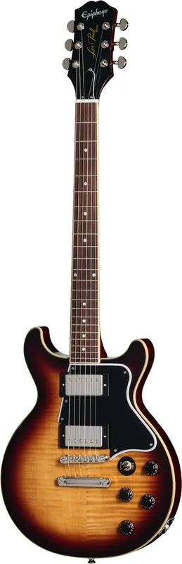 Epiphone Les Paul Special Double Cut Figured Bourbon Burst gitara elektryczna Łatwy zwrot