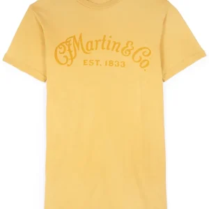 Wysoka jakość Martin Men T Tone on Tone Mustard XL koszulka