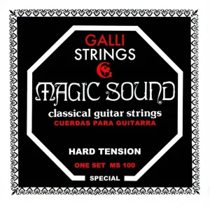 Bezpieczna płatność Galli Strings MS100 Hard Tension struny do gitary klasycznej