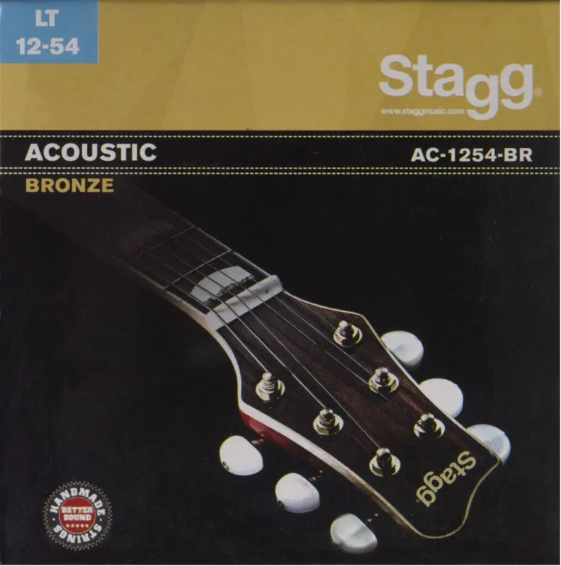 Stagg AC 12-54 BR struny do gitary akustycznej Bezpieczna płatność