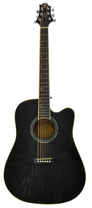 Dostępne od ręki Samick D 4 CE TBK gitara elektroakustyczna