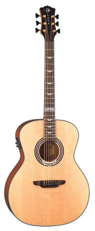 Popularny Luna Artist Deco - gitara elektroakustyczna gitara elektroakustyczna