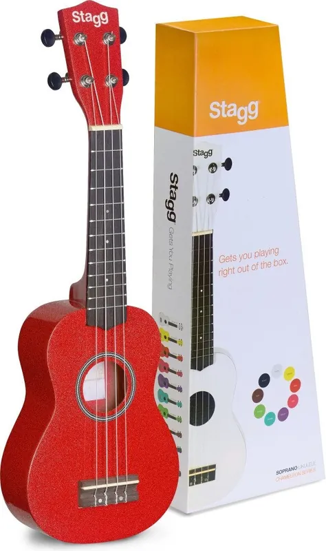 Wyprzedaż Stagg US-RED ukulele
