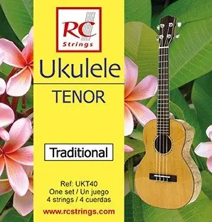 Tylko dziś Royal Classics UKT40 Ukulele Tenor set. Clear Nylon - Struny do Ukulele struny do gitary klasycznej