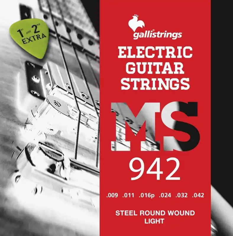 Taniej Galli MS942 Light struny do gitary elektrycznej