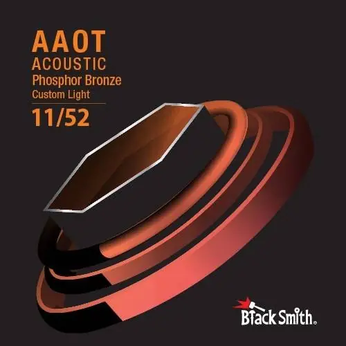 Bezpieczna płatność BlackSmith AAPB-1152 Custom Light - struny do gitary akustycznej