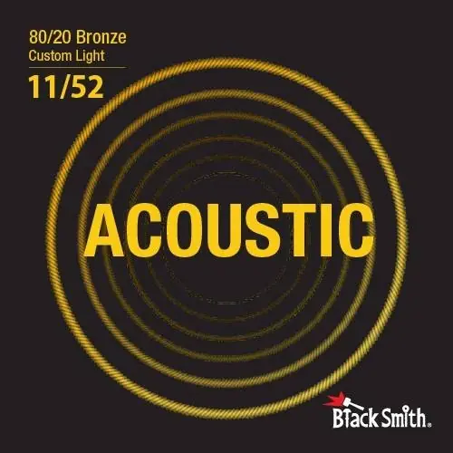 BlackSmith BR-1152 Custom Light struny do gitary akustycznej Super okazja