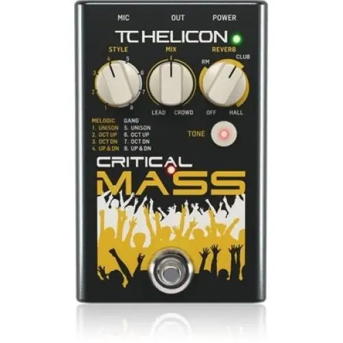 Tylko dziś TC Helicon Critical Mass Reverb/Tone efekt gitarowy