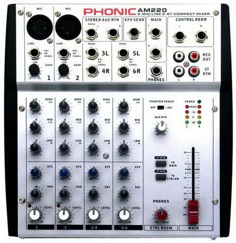 PHONIC AM 220 Nowość