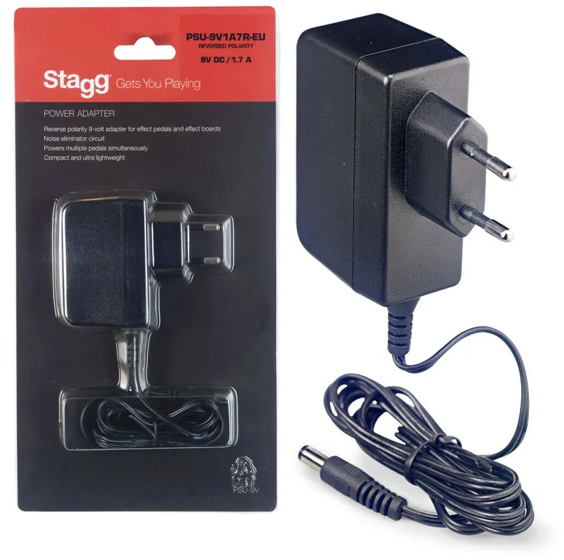 Stagg PSU 9V1A7R - zasilacz 9 volt Darmowy zwrot