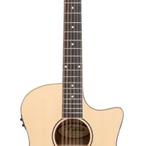 Popularny D‘angelico Premier Fulton 12 LS Natural - gitara elektroakustyczna