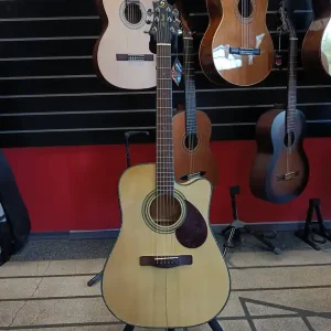 Samick D9-CE N gitara elektroakustyczna - uszkodzona Łatwy zwrot