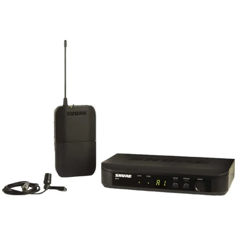 Zamów teraz SHURE BLX14E/CVL System bezprzewodowy z mikrofonem przypinanym CVL-B/C