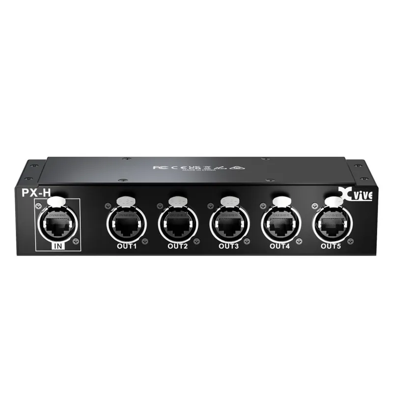 Okazja XVIVE XV PX-H HUB, , splitter, skrzynka rozdzielcza dla 5 połączeń PX-A w technologii CAT-5