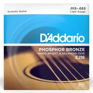 Tani D‘Addario EJ16 struny do gitary akustycznej