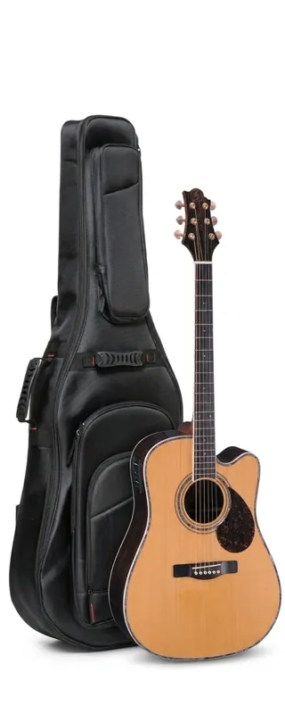Samick D 8 CE N gitara elektroakustyczna Zestaw Nowy