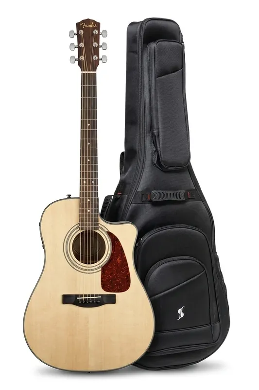 Tylko do końca tygodnia Fender CD-140SCE Natural + Case gitara elektroakustyczna Zestaw