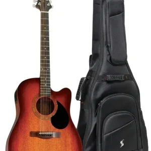 Samick D 1 CE N LH gitara elektroakustyczna Zestaw Oferta limitowana