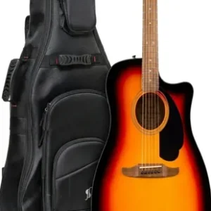 Ograniczona ilość Fender California Standard Redondo CE 3TS gitara elektroakustyczna Zestaw