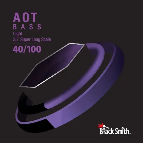 BlackSmith ANW-40100-4-35 - struny do gitary basowej 40-100, 4-strunowej, 35” Promocja