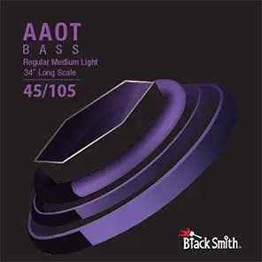 Hit cenowy BlackSmith EAAEB-45105-4 - struny do gitary basowej 45-105, 4-strunowej, skala 34”