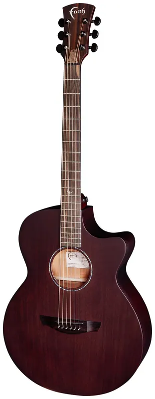 Faith Naked Venus Cutaway Electro Mahogany FKVMG - gitara elektroakustyczna Do wyczerpania zapasów