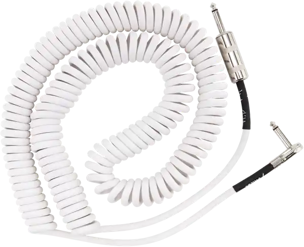 Kup teraz Fender Jimi Hendrix Voodoo Child White kabel instrumentalny sprężynkowy 9m