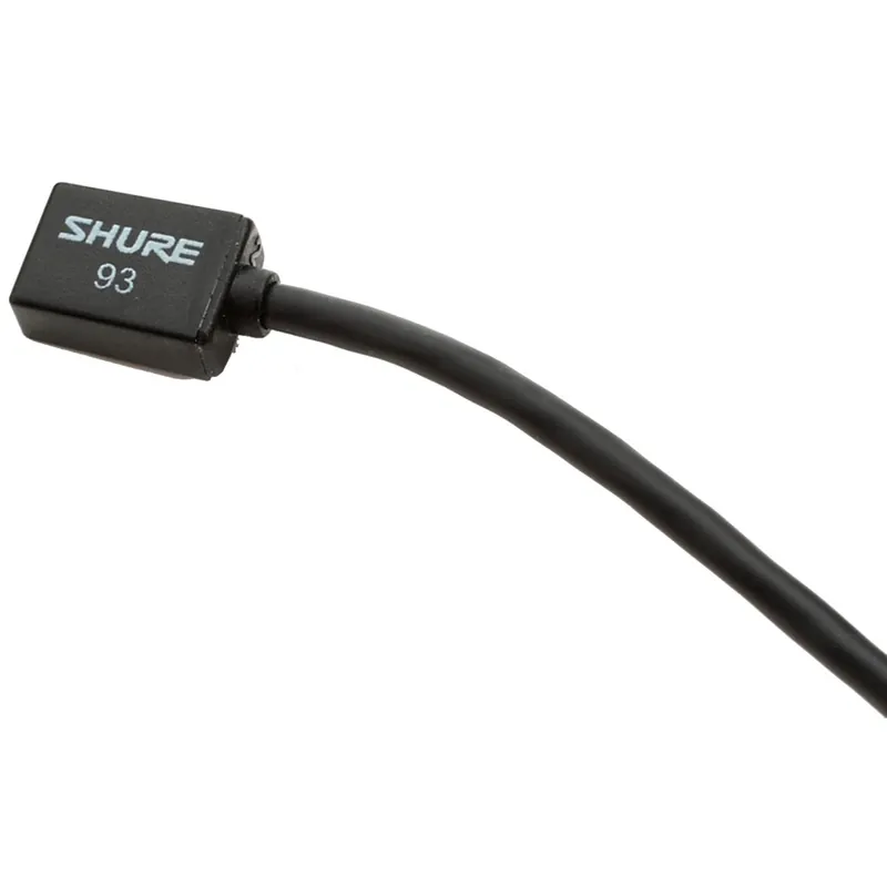 Cena promocyjna SHURE WL93 miniaturowy wszechkierunkowy mikrofon pojemnościowy typu lavalier