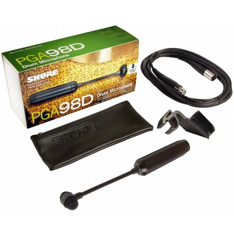 Ekspresowa dostawa SHURE PGA 98D-XLR mikrofon pojemnościowy instrumentalny