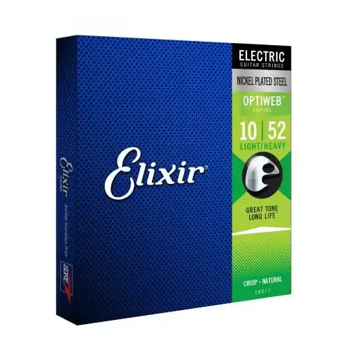 Elixir 19102 Optiweb Medium 11-49 struny do gitary elektrycznej Nowy