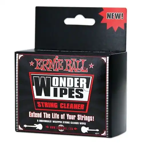 Ernie Ball 4277 Wonder Wipes - produkt do konserwacji gitar ściereczki czyszczące Promocja