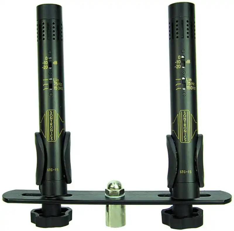 Sontronics STC-1S Stereo Pair Microphone 2 parowane mikrofony pojemnościowe - wersja czarna Oferta czasowa