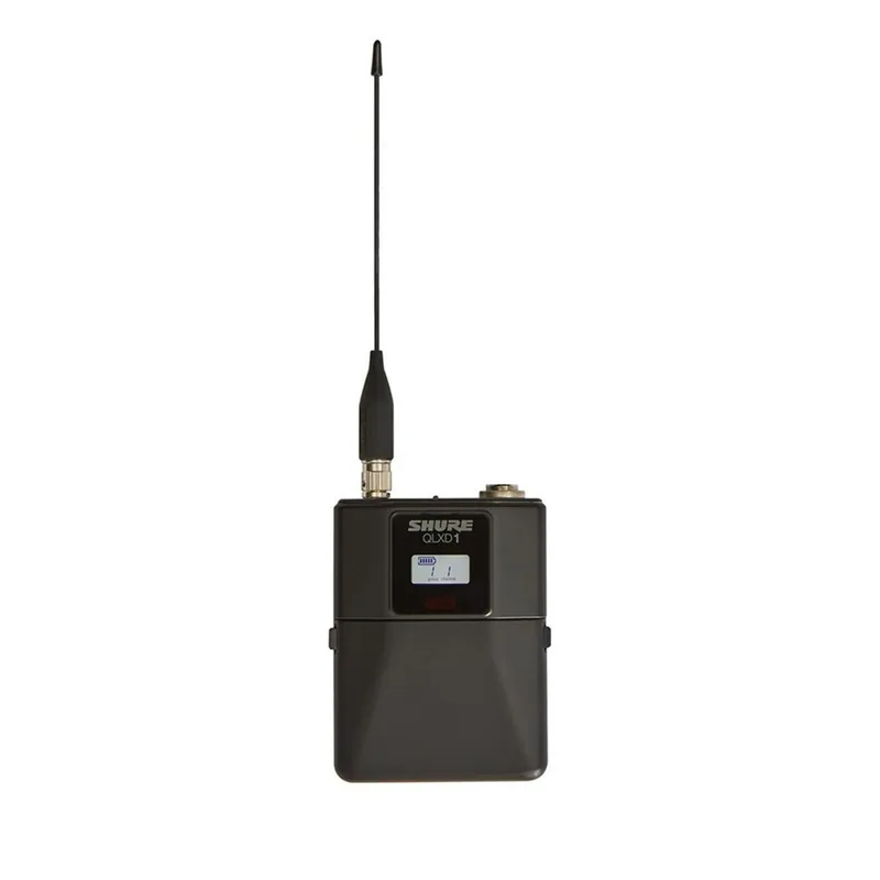 Popularny SHURE QLX D1-K51 Nadajnik cyfrowy bodypack