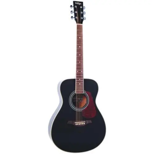 Darmowy zwrot Vintage V300BK gitara akustyczna