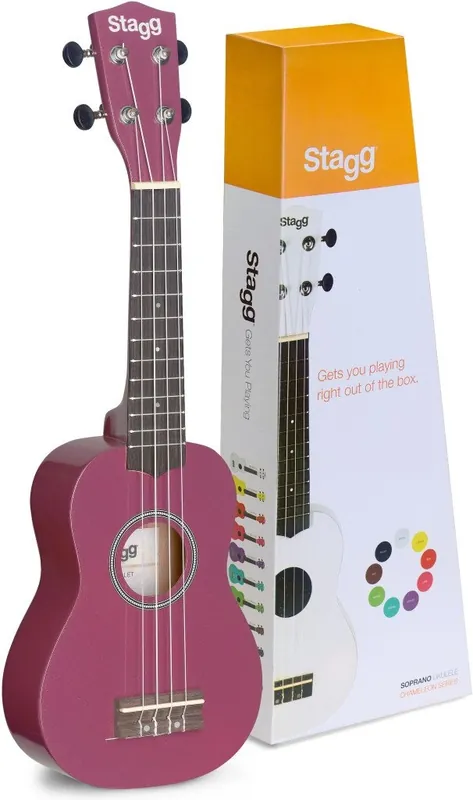 Nowy Stagg US-Violet - ukulele sopranowe