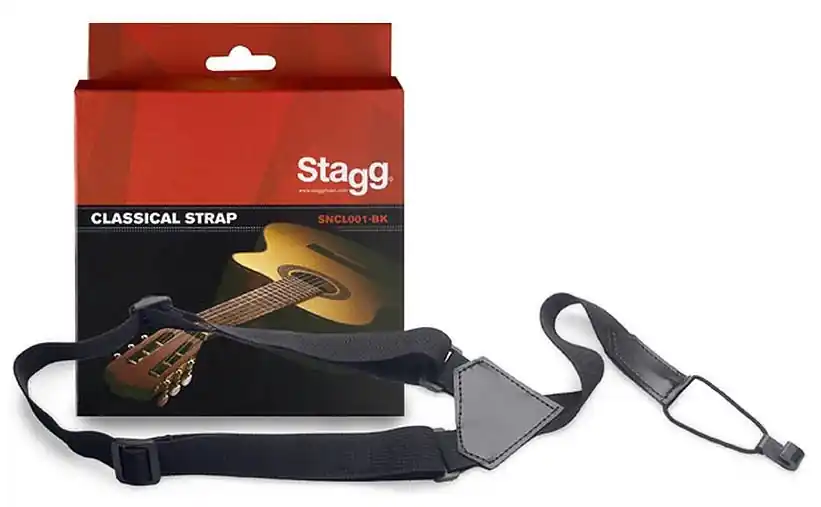 Stagg SNCL001-BK pasek Łatwy zwrot