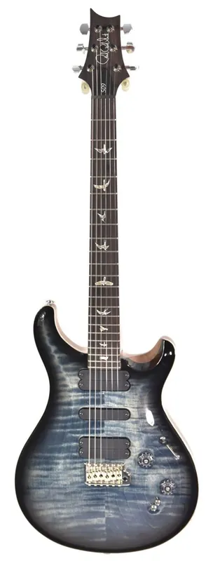 Niska cena PRS 509 Faded Whale Blue Smokeburst - gitara elektryczna, model USA gitara elektryczna