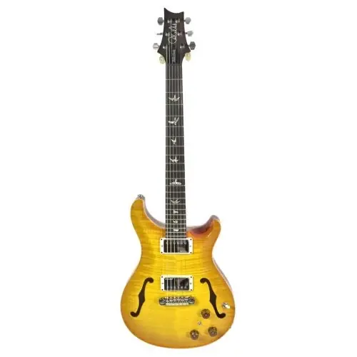 Bezpieczna płatność PRS Hollowbody 2 Piezo 10-Top McCarty Sunburst - gitara elektryczna, model USA gitara elektryczna
