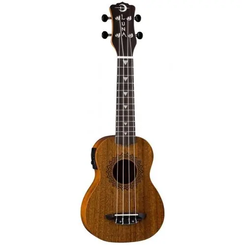 Dodaj do koszyka Luna Uke Vintage S EL ukulele