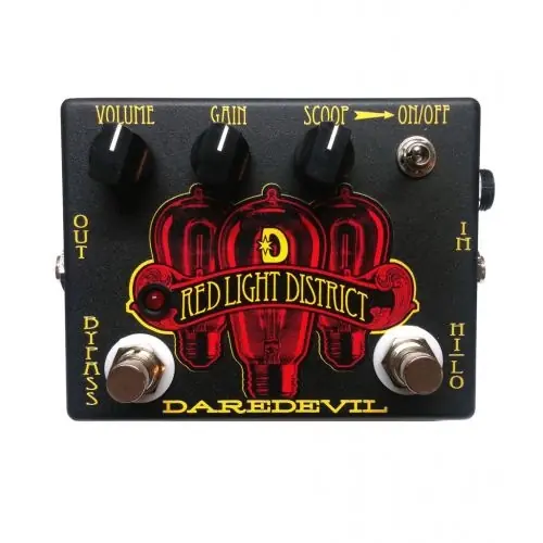 Daredevil Red Light District Distortion efekt gitarowy Tani