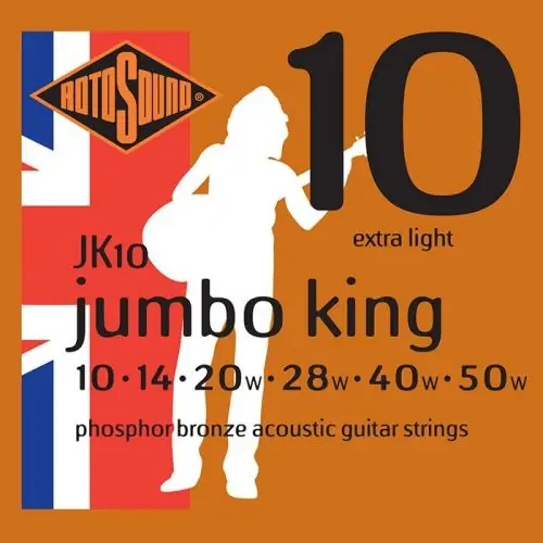 Okazja Rotosound JK10 struny do gitary akustycznej