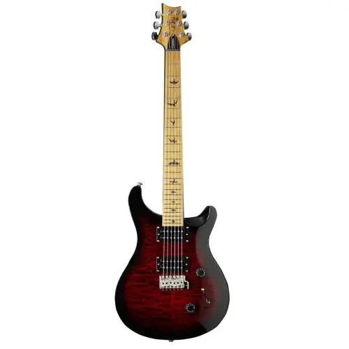 Nowy PRS SE Custom 24 Roasted Maple Fire Red Quilt LTD gitara elektryczna