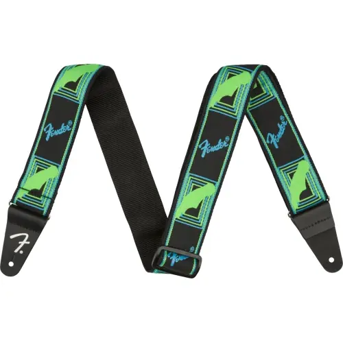 Zamów dziś Fender Monogrammed Czarny/Niebieski/Zielony pasek