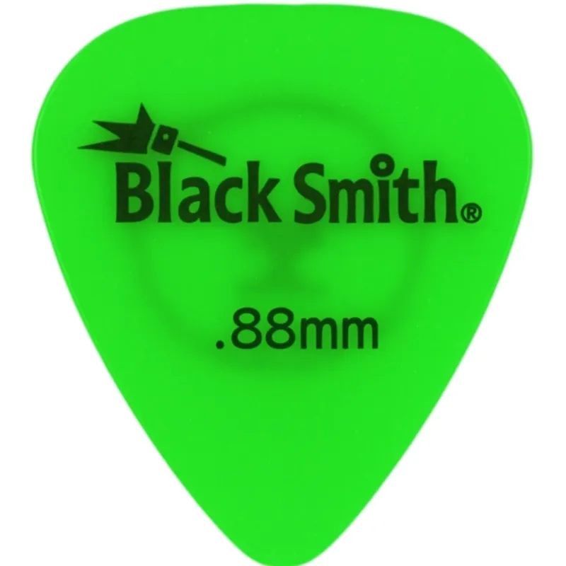 BlackSmith Delrin Standard 0.88mm GREEN - kostka gitarowa Szybka wysyłka
