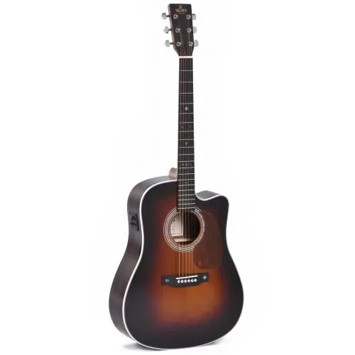Tylko do końca tygodnia Sigma Guitars DTC-1E-SB gitara elektroakustyczna